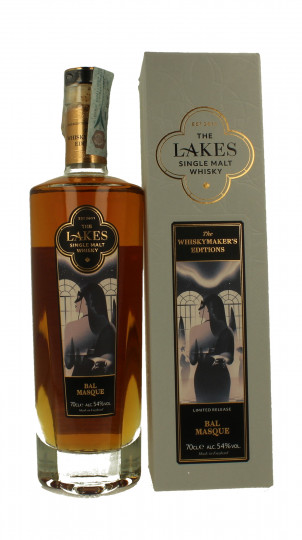 Lakes Distillery Single  Malt Whisky 70cl 54% OB - Bal Masque