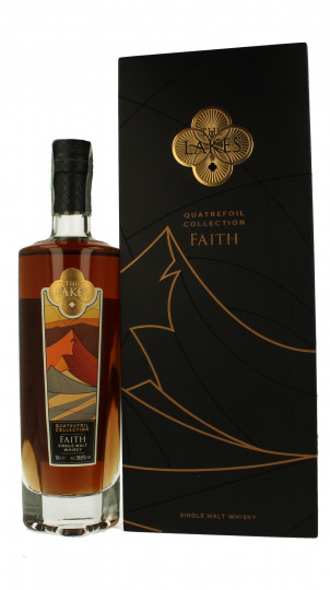 Lakes Distillery Single  Malt Whisky 70cl 56.5% OB - Quatrefoil Collection Faith
