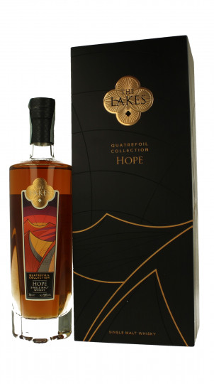 Lakes Distillery Single  Malt Whisky 70cl 59% OB - Quatrefoil Collection Hope