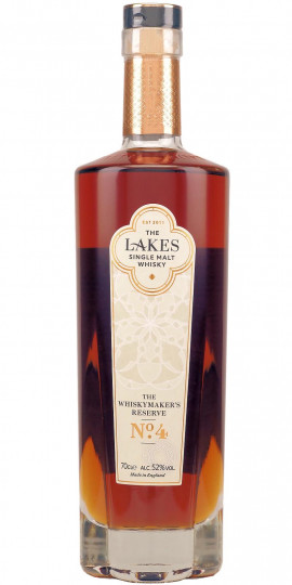 LAKES DISTILLERY WHISKYMAKERS RESERVE n.4 70cl 54% - Single Malt SHERRY AND RED WINE CASK