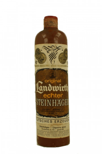 Landwirth SteinHager liquor Germany - Bot. in The 70's 75cl 38%