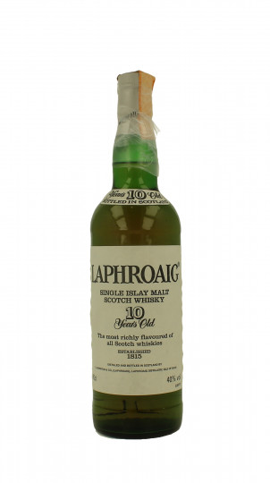 LAPHROAIG 10 Years old Bot in The 90's early 2000 70cl 48 OB  -