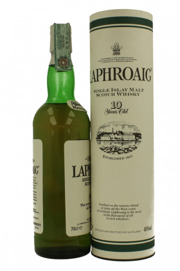 LAPHROAIG 10 years old BOTTLED IN THE  90'S EARLY 2000 70CL 40%