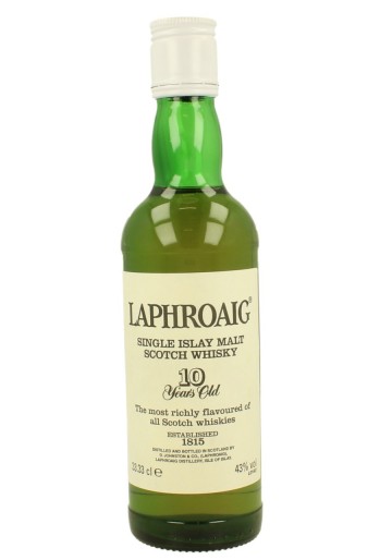 LAPHROAIG 10yo Bot.early 90's 33.33cl 43% OB