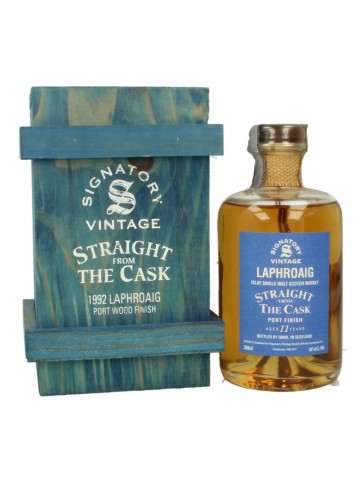 LAPHROAIG 11 YO 1992 50 CL 60% PORT WOOH FINISH