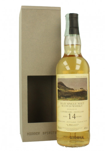 LAPHROAIG 14yo 2000 2015 70cl 48% Hidden Spirits - #11176