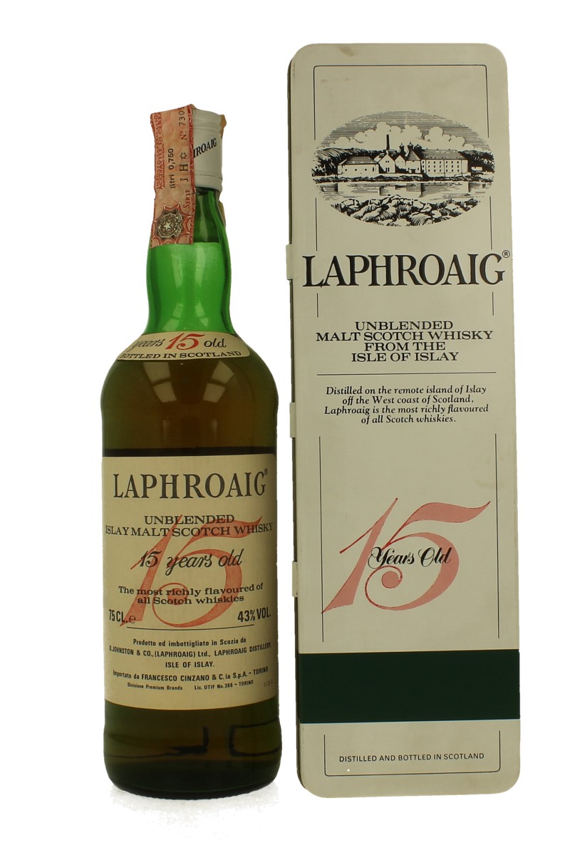 Laphroaig 15年 700ml 43% Laphroaig 15-year-old - Ratings and reviews - Whiskybase