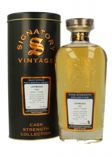 LAPHROAIG 1997 2015 70cl 51.9% Signatory  - #8368