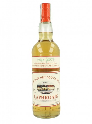 LAPHROAIG HIGH SPIRITS  12YO 1997  2009  70 CL 46  % REPLICA LABEL