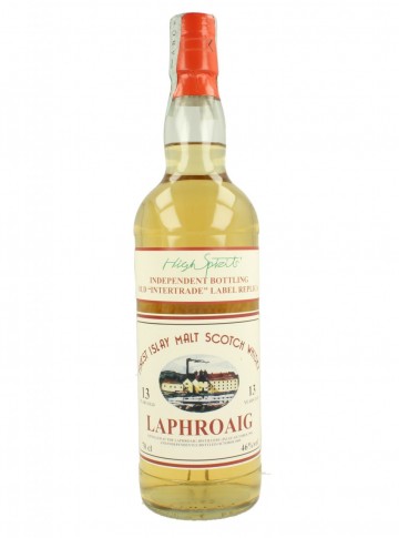 LAPHROAIG HIGH SPIRITS  13 YO   1996  2009  70 CL 46 % REPLICA LABEL