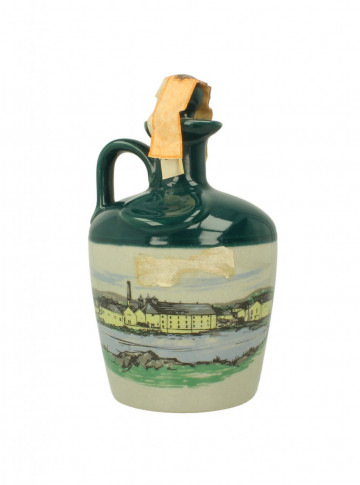 Laphroaig Islay  Scotch Whisky 12 year old Bot.70's 75cl 43% OB - Ceramic Decanter