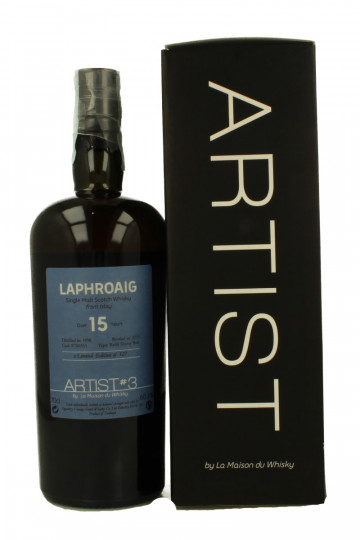 Laphroaig  Islay Scotch Whisky 15 Years Old 1998 2013 70cl 60.1% Lmdw - Artist cask  700353 Refill Sherry butt