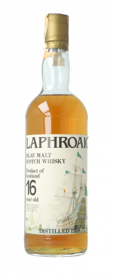 LAPHROAIG   Islay Scotch Whisky 16 year old 1968 75cl 40% Sestante  -