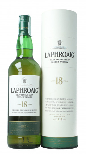 LAPHROAIG   Islay Scotch Whisky 18 year Old 70cl 48% OB-