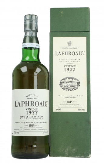 Laphroaig  Islay  Scotch whisky 1977 1995 75cl 43% OB-