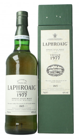 LAPHROAIG   Islay Scotch Whisky 1977 75cl 43% OB-