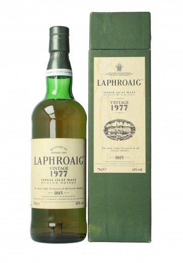 LAPHROAIG   Islay Scotch Whisky 1977 75cl 43% OB-