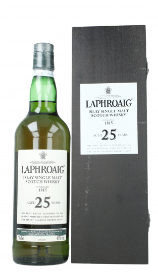 LAPHROAIG   Islay Scotch Whisky 25 year old 2007 edition 70cl 40% OB-