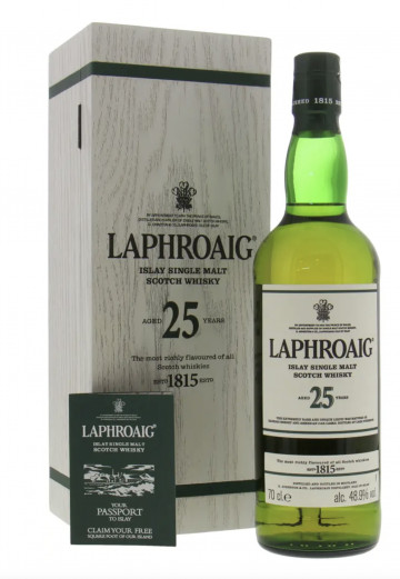 LAPHROAIG   Islay Scotch Whisky 25 year old 2017 70cl 48.9% OB - Cask Strength Edition