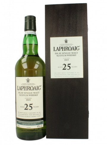 LAPHROAIG   Islay Scotch Whisky 25yo 70cl 40% OB