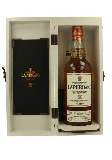 LAPHROAIG   Islay Scotch Whisky 30 Year old 1985 2016 70 CL 55.3 % OB
