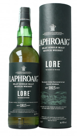 LAPHROAIG   Islay Scotch Whisky 70cl 48% OB- Lore