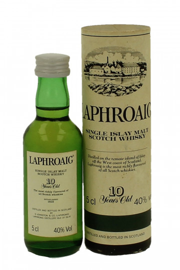 LAPHROAIG miniature 10 Years Old 5x5cl