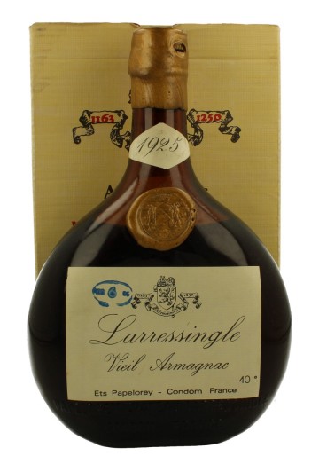 Larressingle Viel Armagnac 1925 bot 60/70's 75cl 40%