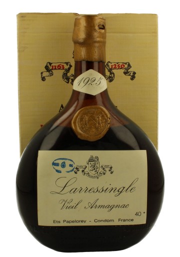 Larressingle Viel Armagnac 1925 bot 60/70's 75cl 40%