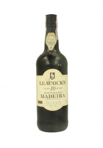 LEACOCK'S MADEIRA  10 YO 75 CL 19 % OLD BOTTLE 
