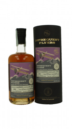 LEDAIG 11 Years Old 70cl 58.5% - Infrequent Flyers Peated - Virgin Oak finish cask 2380