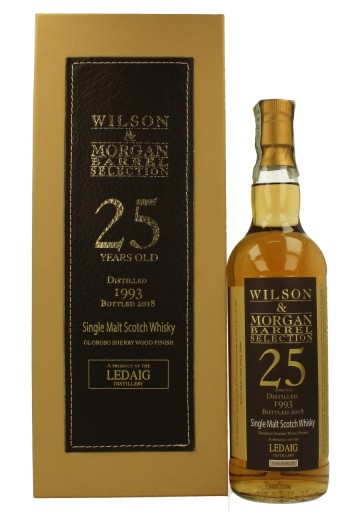 LEDAIG 25yo 1993 2018 70cl 51% Wilson & Morgan