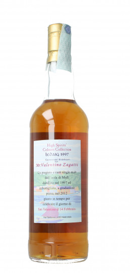 Ledaig Island Scotch Whisky 14 year old 1997 2012 70cl 63% High Spirits  -Zagatti Edition