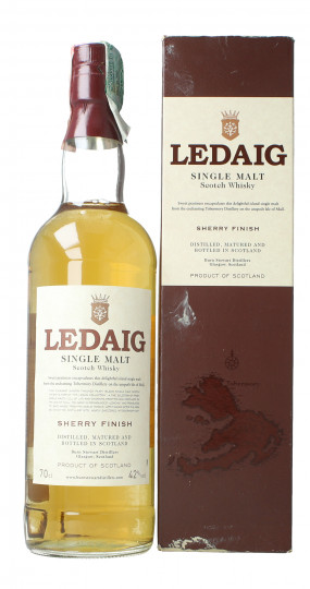Ledaig Island Scotch Whisky Bot in The 90's early 2000 70cl 42% Sherry Finish