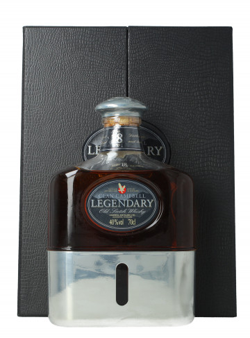 Leggndary Clan Campbell  Blended Scotch Whisky 18 Year Old 70cl 40% OB  - Decanter