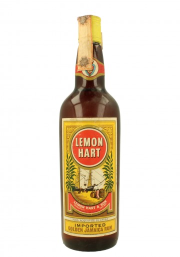 LEMON HART Bot.60/70's 26-2/3 Fl. Ozs 43%   - Rum