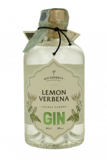Lemon Verbena Gin 50cl 39% Secret Garden -Old Curiosity Handcrafted Limoncella