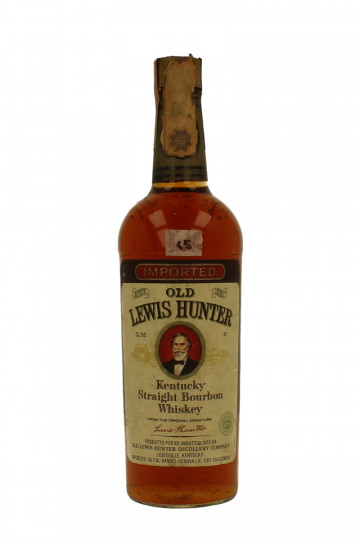 Lewis Hunter  Kentucky Bourbon Whiskey bot 60/70's 75cl 43% Bourbon Whiskey