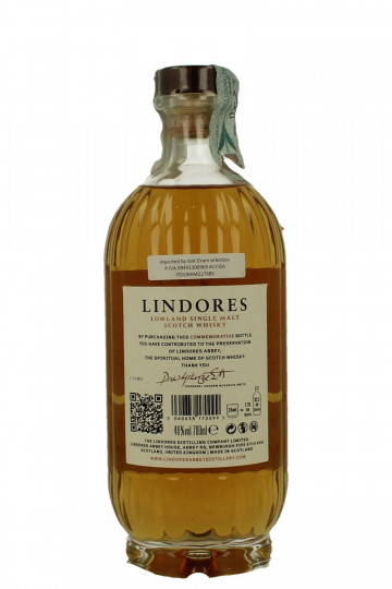 LINDORES ABBEY Single Malt 70cl 46% - cair COMMEMORATIVE EDITION