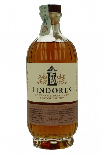LINDORES ABBEY Single Malt 70cl 49.4% OB -STR Wine Cask Limited edition