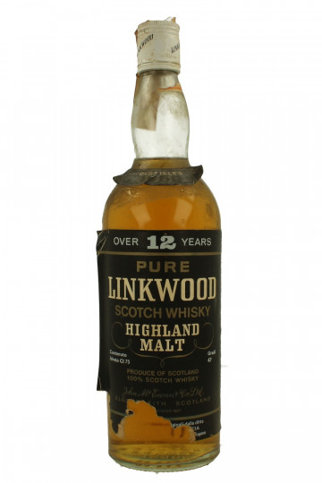 LINKWOOD 12yo 1960 75cl 43% SAMAROLI Import-BAD LABEL