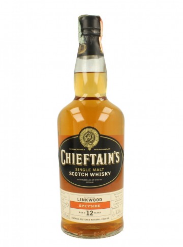 LINKWOOD 12yo 1990 2002 70c 43% Chieftan's - #90581-82