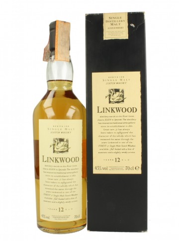 LINKWOOD 12yo Bot.late 90's 43% OB - Flora & Fauna