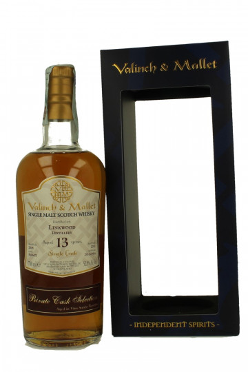 LINKWOOD 13 Years Old 2008 2022 70cl 52.9% Valinch & Mallet cask 306473 aged in VIn Santo