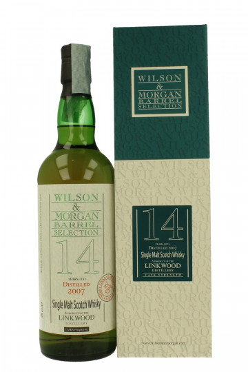 LINKWOOD 14 Years Old 2007 2021 70cl 58.3% Wilson & Morgan Sherry finish Oloroso