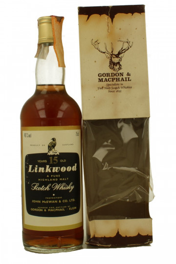 LINKWOOD 15 Years Old - Bot.70's-80's 75cl 40% Gordon MacPhail