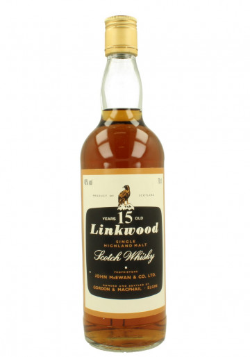 LINKWOOD 15yo Bot.90's 70cl 40% Gordon MacPhail