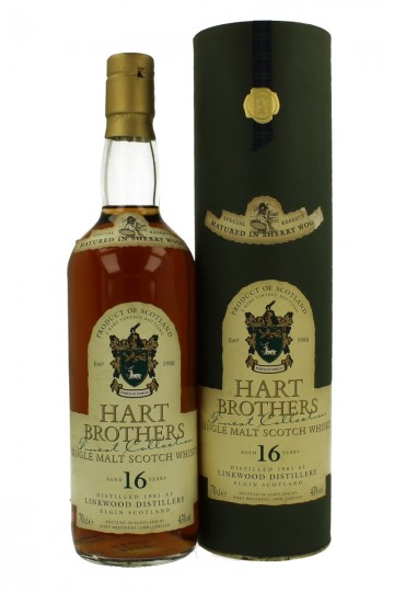 LINKWOOD 16yo 1981 70cl 43% Hart Brothers