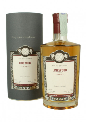 LINKWOOD 1984 2014 70cl 52.1% Malt of Scotland - Bourbon Hogs. #14045