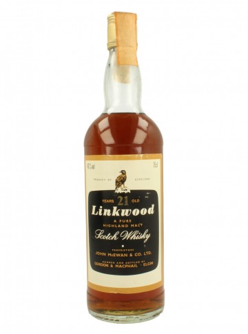 LINKWOOD 21yo Bot.80's 75cl 40% Gordon MacPhail